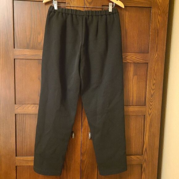 Forte Forte Pleated Trousers in Wool and Cotton Black Made in Italy Size 6 US - Picture 12 of 12